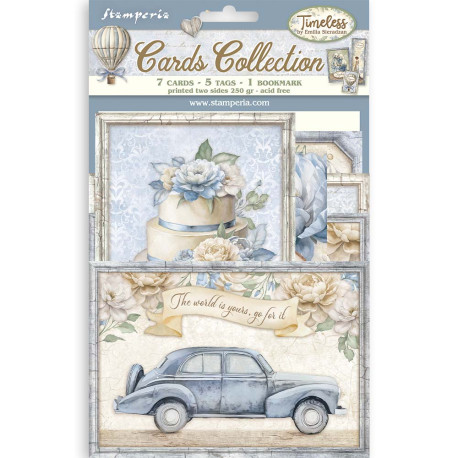 Set Tarjetas Stamperia Alice in Wonderland