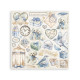 Stickers 165x165 mm 4 hojas Timeless