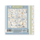 Stickers 165x165 mm 4 hojas Silent Sea
