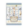 Washi pad 8 hojas A5 Timeless Stamperia