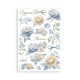 Washi pad 8 hojas A5 Coffee and chocolate Stamperia