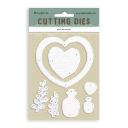 Set Troqueles A-6  Heart Stamperia