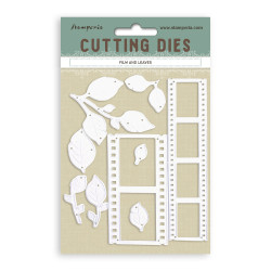 Set Troqueles A-6  Film and leaves Stamperia