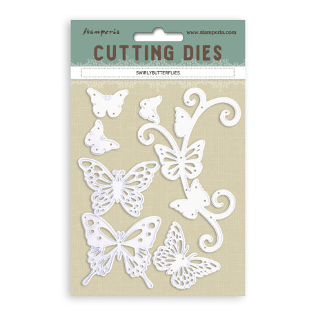 Set Troqueles Butterflies Stamperia