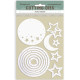 Set Troqueles A5 Starlit Dreams Stamperia