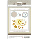 Set Troqueles A5 Starlit Dreams Stamperia