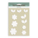 Set Troqueles A6 Bloombing flowers Stamperia