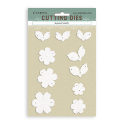 Set Troqueles A6 Bloombing flowers Stamperia