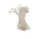 Pack 100 estambres blancos 8 cms.  Stamperia