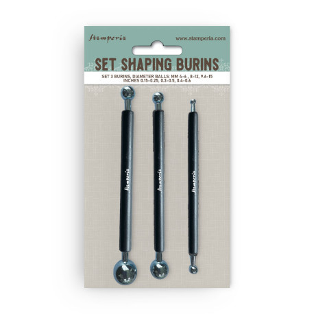 Set 3 buriles Stamperia