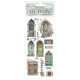 Rub-on Stamperia 10.16x21.6 cms. Venice City of Art Puertas y Ventanas