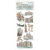 Rub-on Stamperia 10.16x21.6 cms. Venice City of Art Monumentos