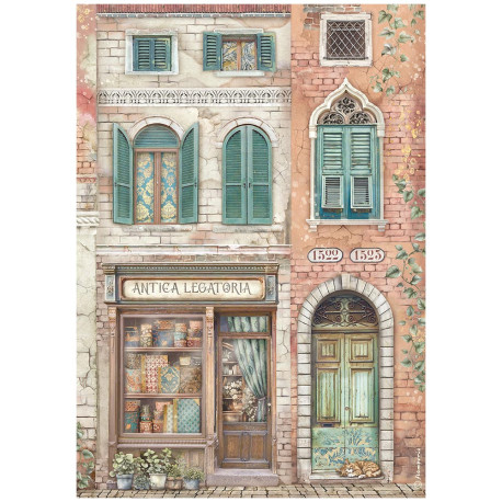 Papel de Arroz  Venice City of Art  Antica Legatoria A-4