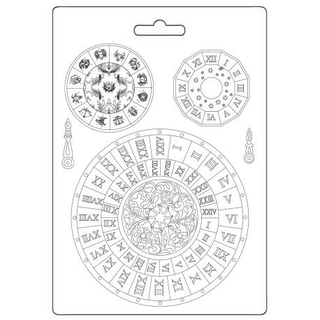 Stamperia Soft Mould A5 Venice City of Art relojes