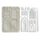 Stamperia Silicone mold A5 Venice City of Art Arquitectura
