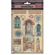 Apliques de madera Stamperia A5 Christmas Home