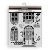 Stencil Stamperia Steampunk 15X20CM Y 0.5MM PROXIMAMENTE