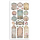 Paquete 4 hojas precortadas 15x30.5 cms Venice City of Art