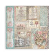 Maxi Block Papeles Scrap Stamperia 30 x30 Voyages