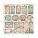 Maxi Block Papeles Scrap Stamperia 30 x30 Voyages