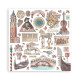 kit de Papeles Scrap Old Lace Stamperia 30 x30