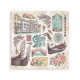 Stickers 165x165 mm 4 hojas Silent Sea