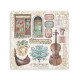 Stickers 165x165 mm 4 hojas Venice City of Art