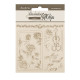 Decorative Chips 14x14 cms Stamperia Venice City of Art Rosas y Marcos