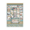 Washi pad 8 hojas A5 Coffee and chocolate Stamperia