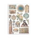 Washi pad 8 hojas A5 Coffee and chocolate Stamperia