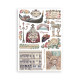 Washi pad 8 hojas A5 Coffee and chocolate Stamperia
