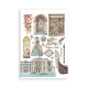 Washi pad 8 hojas A5 Coffee and chocolate Stamperia
