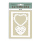 Set Troqueles A6 Heart Stamperia
