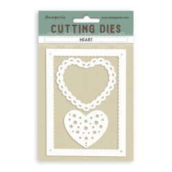 Set Troqueles A6 Heart Stamperia