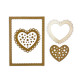 Set Troqueles A6 Heart Stamperia