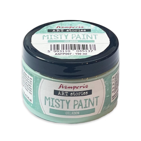 Misty Paint Metallic 150 ml Stamperia Antiquing umber
