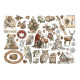 Ephemera The Owl's House Stamperia