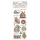 Rub-on Stamperia 10.16x21.6 cms. The Owl's House cottage