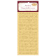 Vintage golden Transfer - Writing