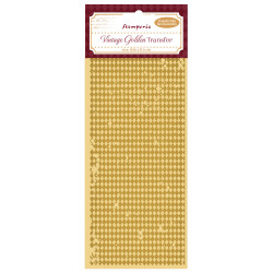 Vintage golden Transfer - Writing