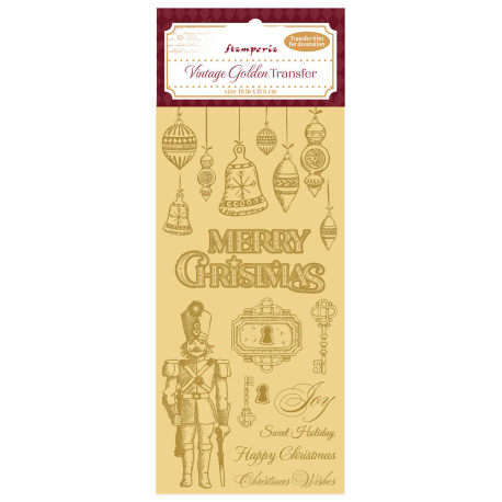 Vintage golden Transfer - Writing
