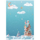 Kit 6 Papeles arroz A-4  Candy Christmas