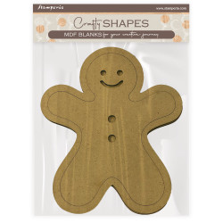 Formas decorativas Stamperia : Candy Christmas pan de jengibre