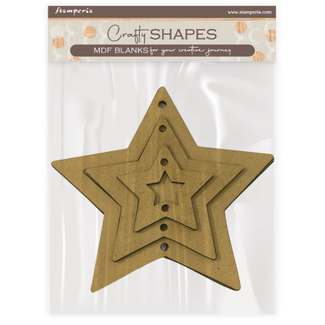 Formas decorativas Stamperia : The Owl's House stars