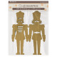 Formas decorativas Stamperia : Alice in Christmas soldiers