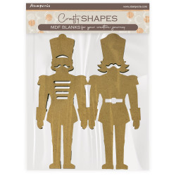 Formas decorativas Stamperia : Alice in Christmas soldiers