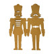 Formas decorativas Stamperia : Alice in Christmas soldiers