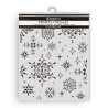 Stencil Stamperia 20x25 The Owl's House snowflakes