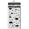 Stencil 12x25 Stamperia Candy Christmas cloud