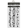 Stencil 12x25 Stamperia The Owl's House l3 stripes